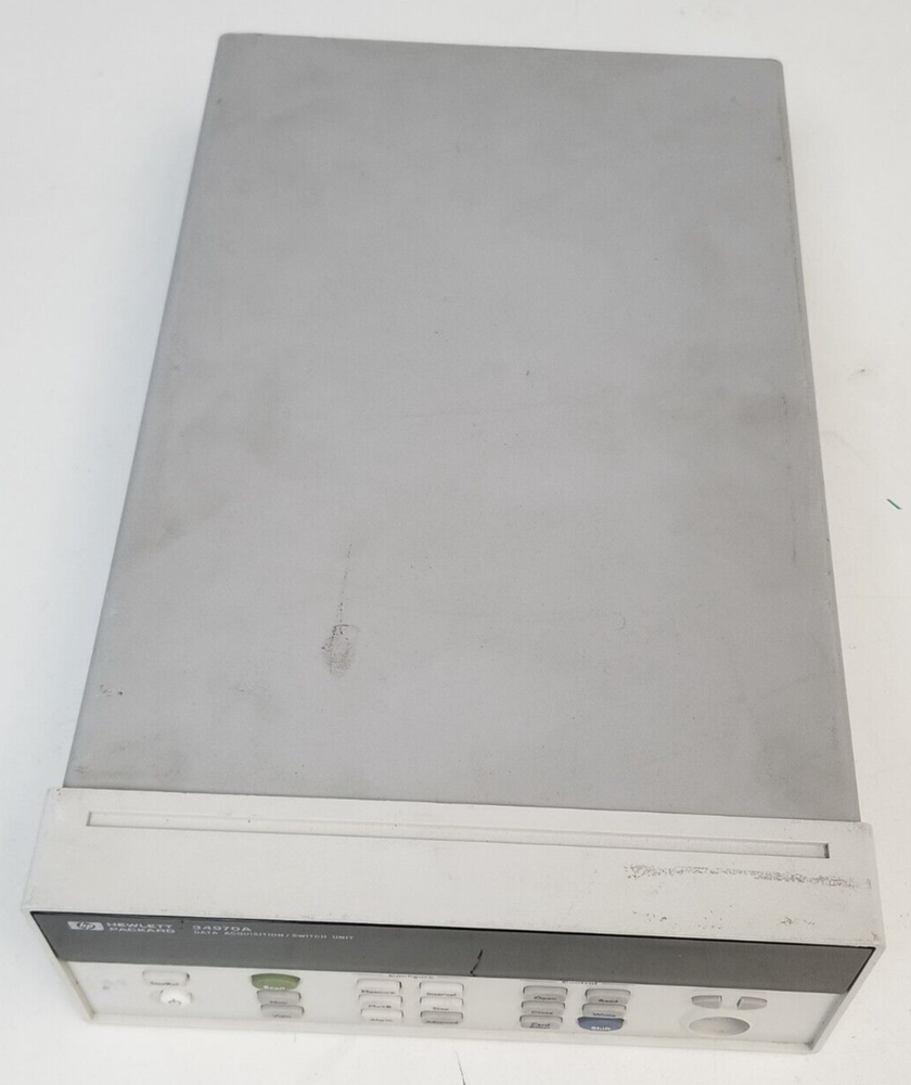 HP 34970A Data Acquisition DataLogger Switch Unit