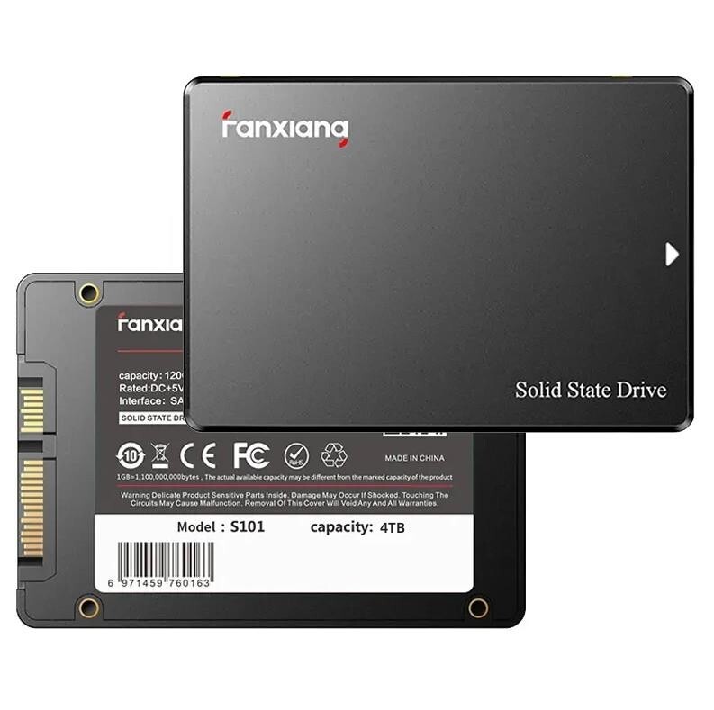 Fanxiang 4TB SSD 2.5 SATA III Internal Hard Drive 6Gb/s 550MB/s For PC/MAC/Xbox