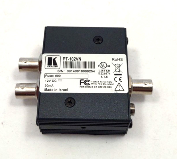 Kramer PT-102VN 1:2 Video DA Distribution Amplifier