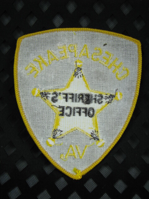 713 Virginia CHESAPEAKE SHERIFF'S OFFICE Patch