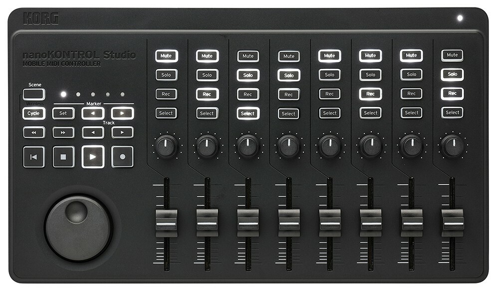 Korg nanoKONTROL Studio Wireless MIDI Controller BONUS PAK