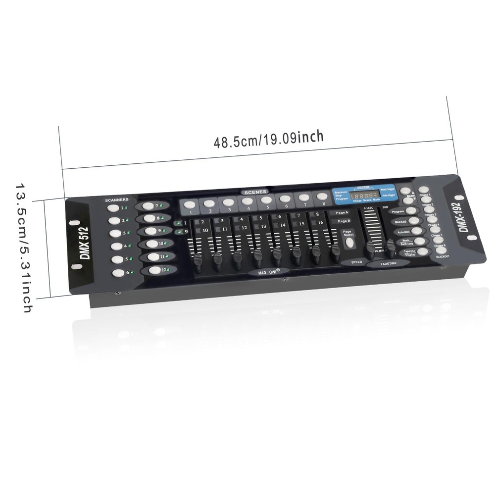 Controller for dj Lights Dmx512 Light Controllers 192 192CH, Basic 192CH