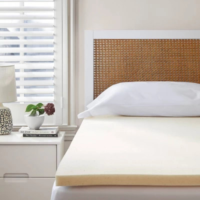 Threshold Memory Foam 1.5" Topper Cooling CertiPUR-US Certified, Queen