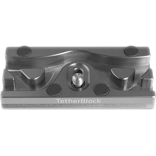 New Tether Tools TetherBlock QR Plus Quick Release Plate (Thunder Gray) #33794