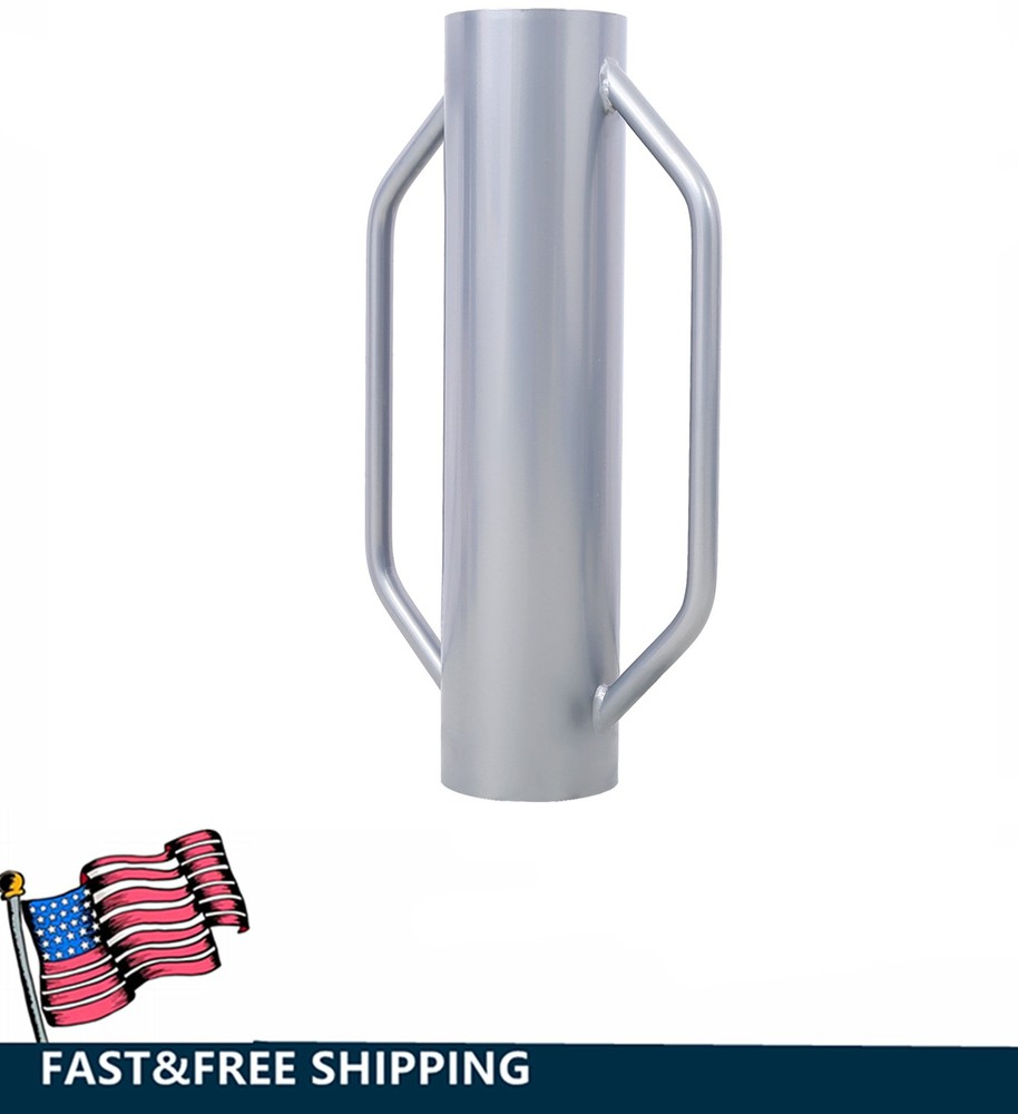 Iron Fence Post Driver w/ Handle T Post Pounder Rammer for Installing Fence Post