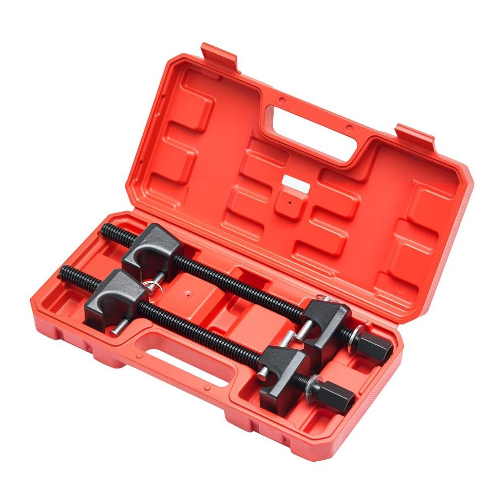 MacPherson Strut Spring Compressor Tool with 4 Security Pins for Car Suspension