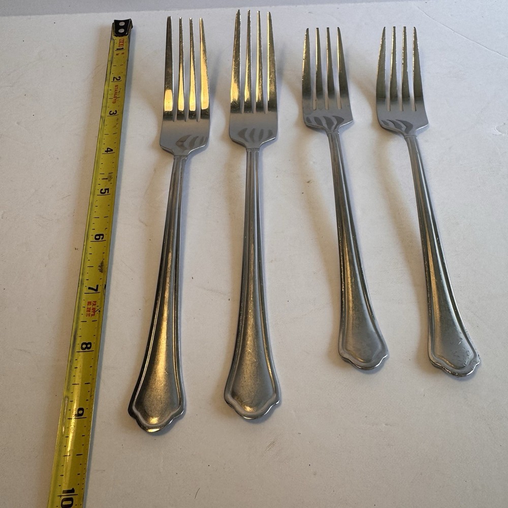 4 Pfaltzgraff Forks 18/0
