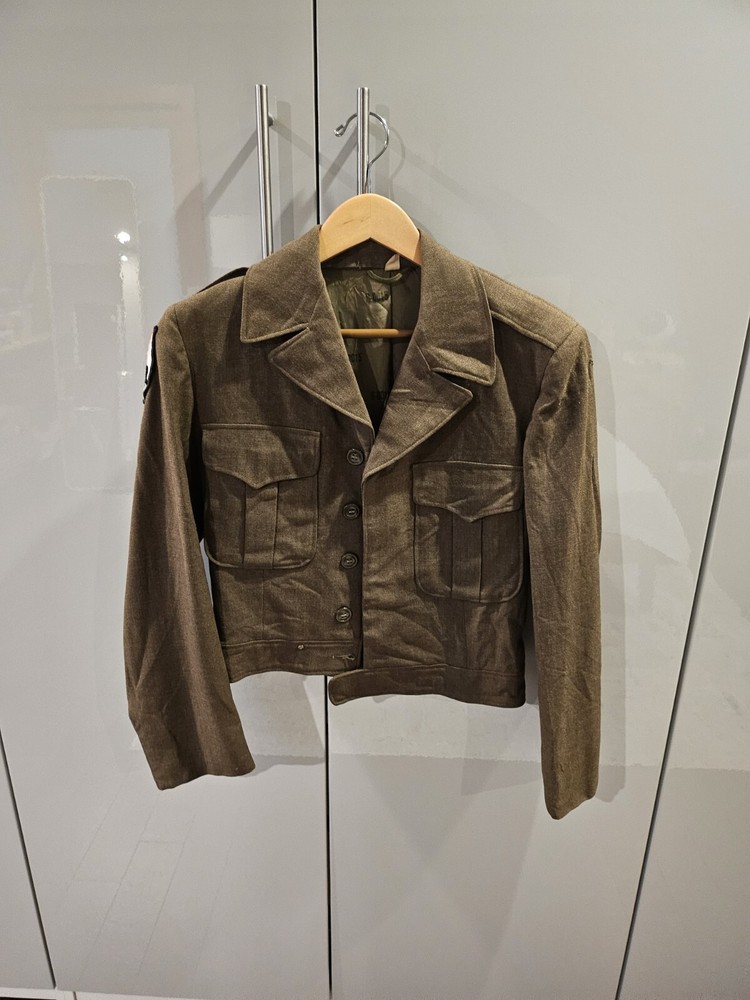 Korean War Wool Field Jacket Ike  Eisenhower Army 11th ACR Patch