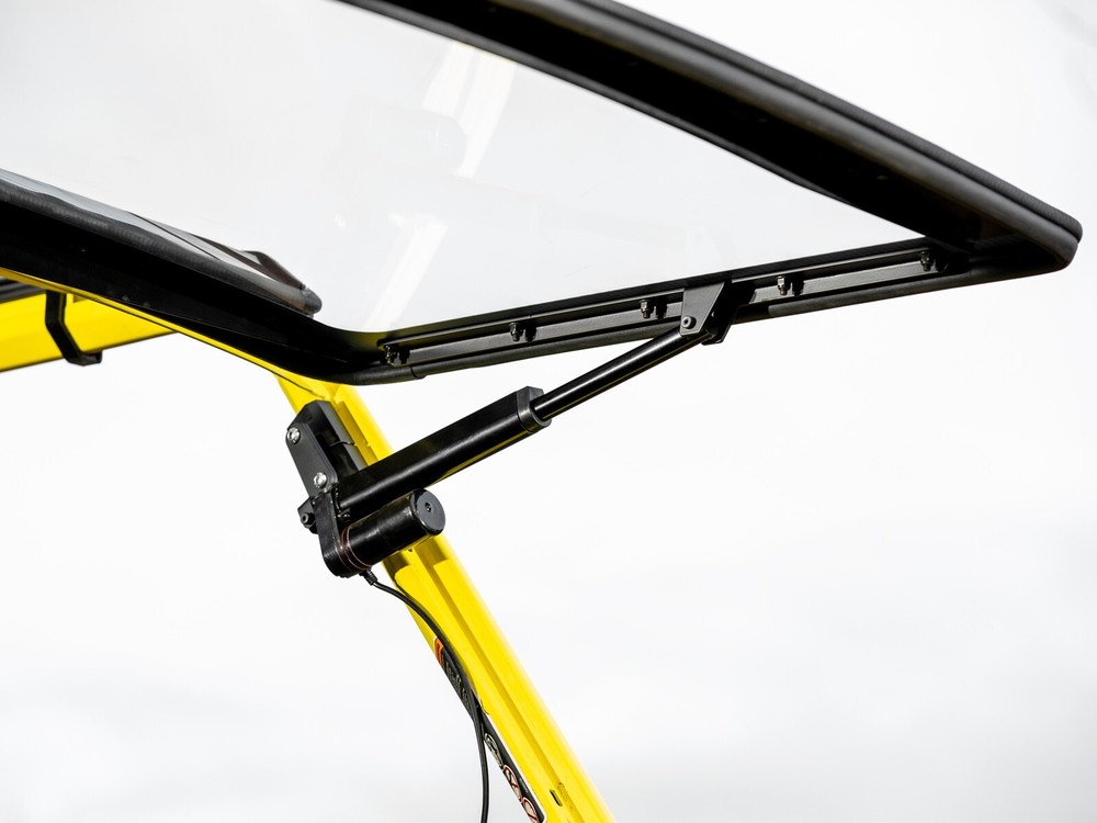 SuperATV Powered Flip Windshield for Can-Am Defender (2017+)