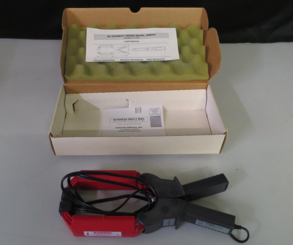 AC CURRENT PROBE AEMC Instruments MODEL JM800