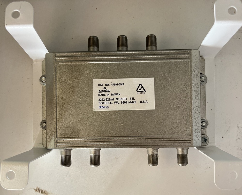 Leviton 3x4 Satellite Multi-Switch Brand New (W)