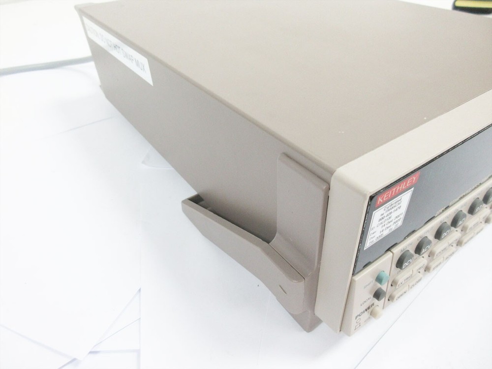 KEITHLEY 2701 ETHERNET-BASED DMM / DATA ACQUISITION SYSTEM - NO MODULE