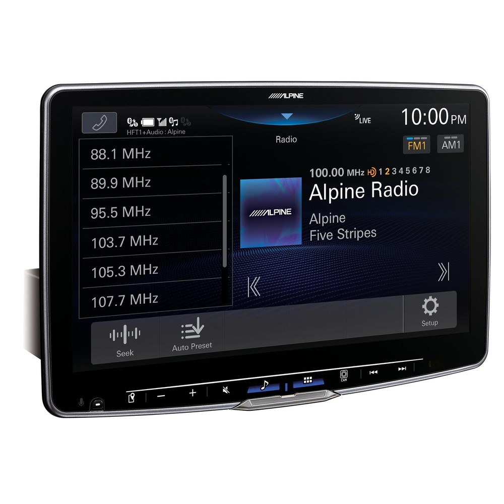 Alpine ILX-F511 11" Touchscreen Receiver & Component/Speakers Bundle
