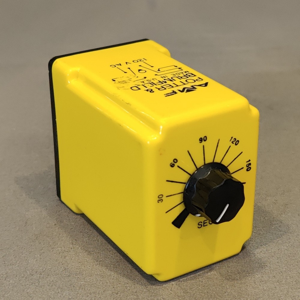 AMF CDB-38-70005 Potter & Brumfield Adjustable On-Delay Relay Timer