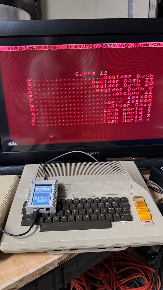 Atari 800 Computer System 48k Working Tested Package w/ 1050Drive S-Drive emul