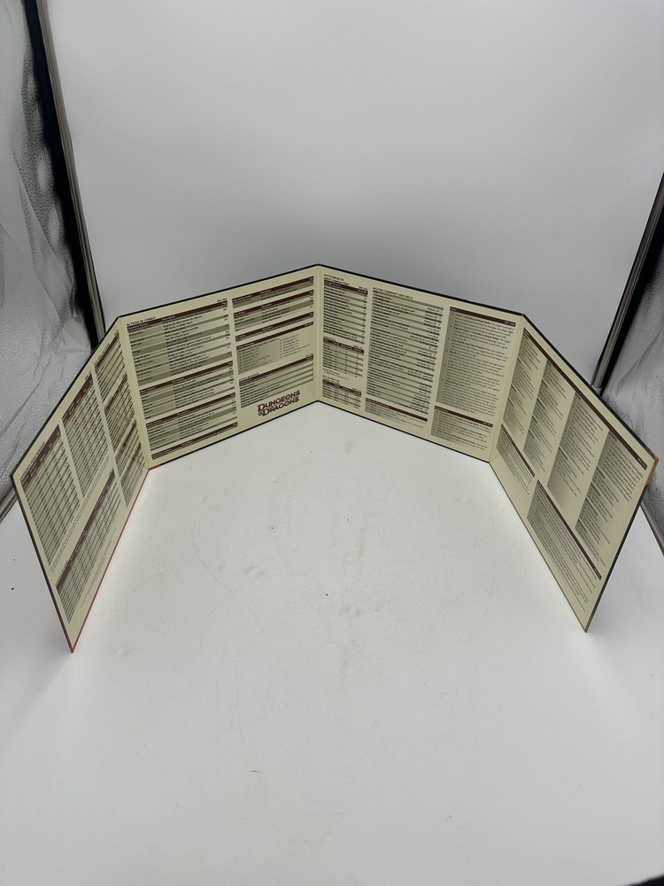 Dungeons & Dragons 4th Edition Drow Dungeon Master's Screen D&D Accessory