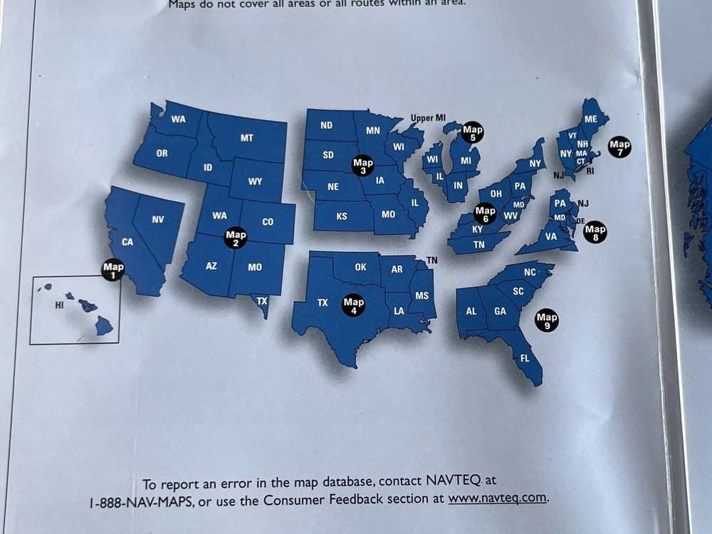 2000-2005 MERCEDES C CLK SL E G CL CLASS NAVIGATION CD 2010 VERSION OEM🟠