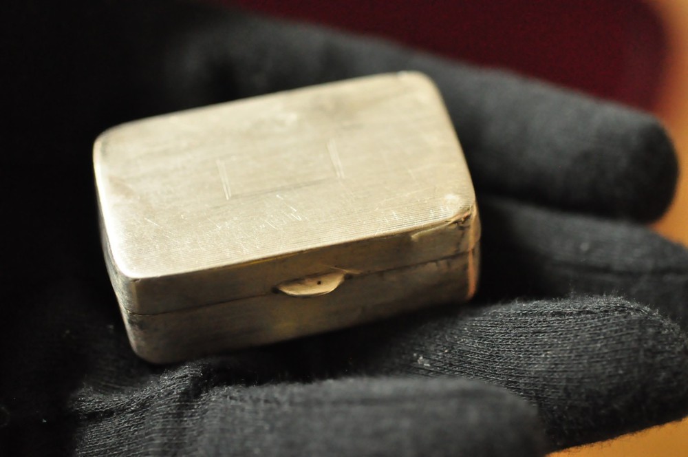 Vintage Webster Sterling Silver Pill Box – Rectangular 2" × 1.25" 30g No Monog.