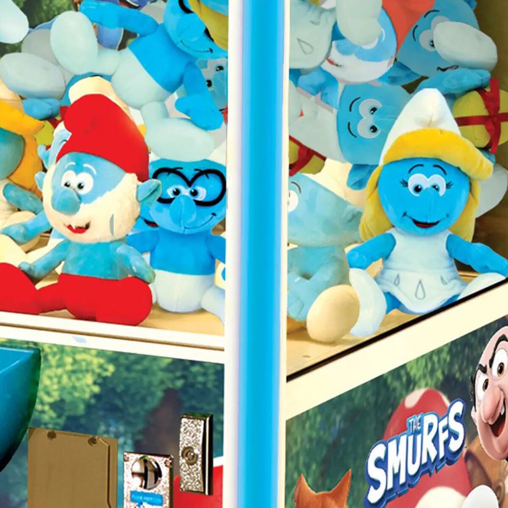 Elaut E-Claw The Smurfs Crane Arcade Game Machine