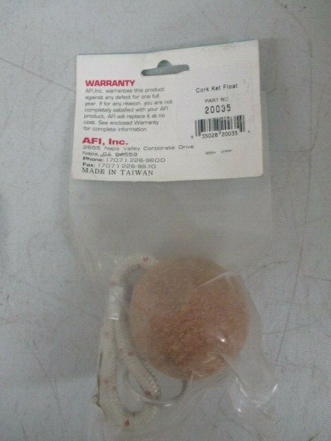 AFI Cork Key Ring Float p/n 20035