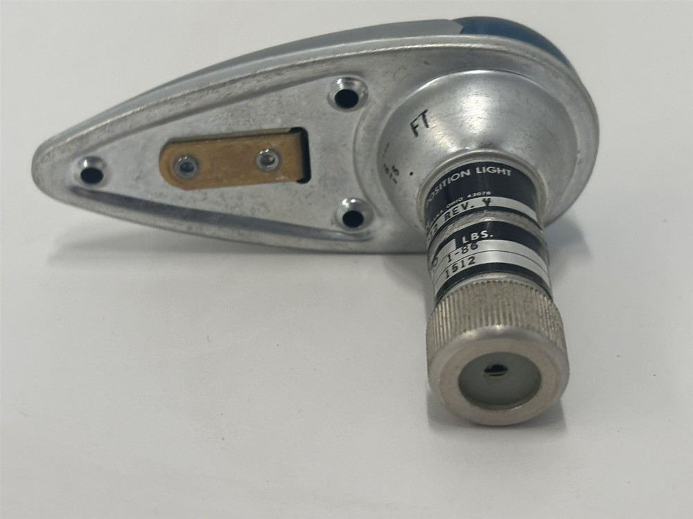 Grimes Model E 14 Volt NAV Navigation Light Lens A-1285-G-12