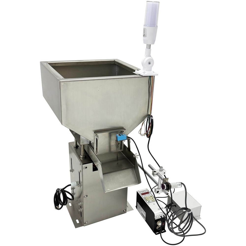 110V Stainless Steel Square Silo Vibrating Disk Automatic Vibrating Feeder