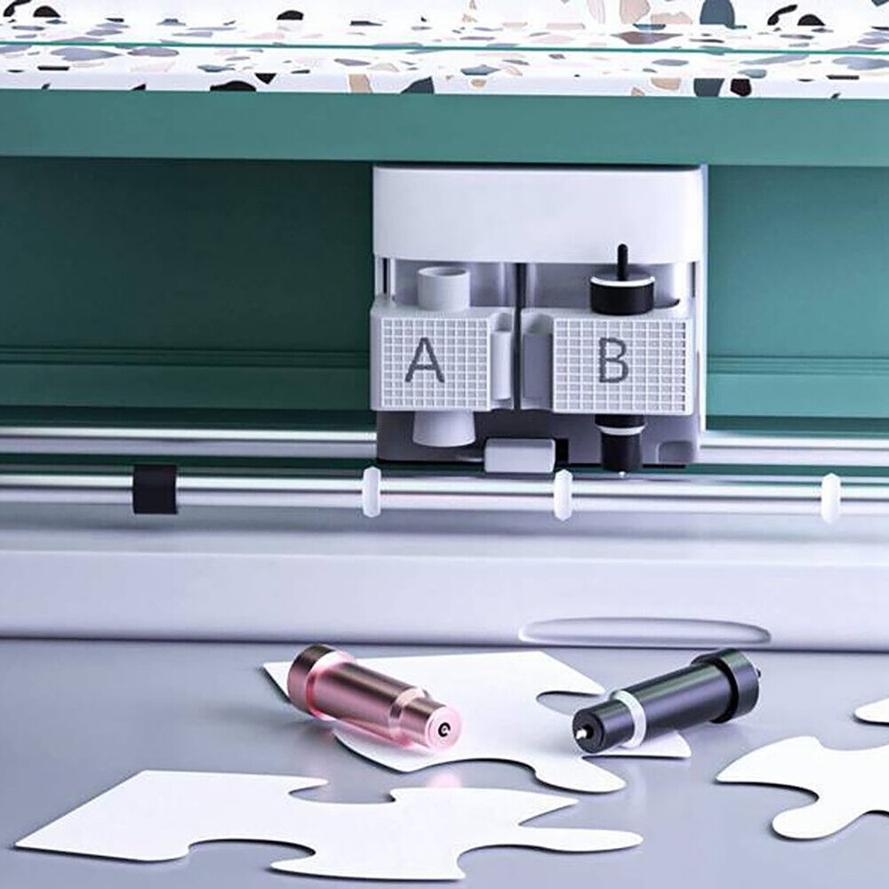 4pc 30/45/60° Replacement Deep Cut Blade w/Housing Holder for Cricut Explore