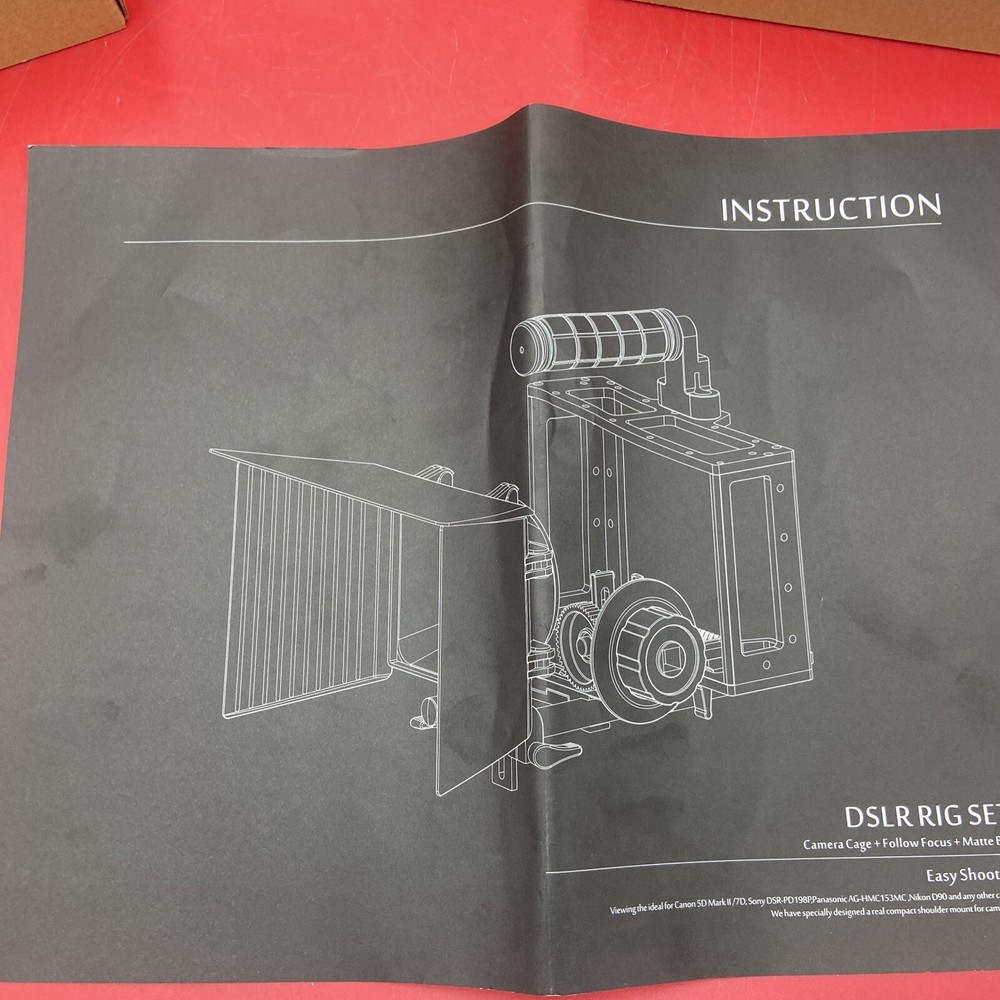 Morros DSLR Cage Set Including Camera Rig Cage Cage+