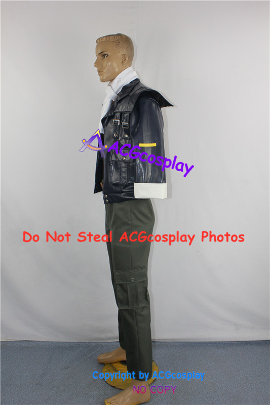 Final Fantasy VII Cid Highwind Cosplay Costume include gloves