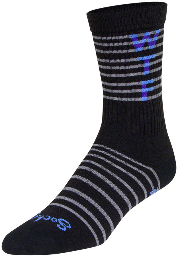 SockGuy Crew WTF Socks - 6", Small/Medium