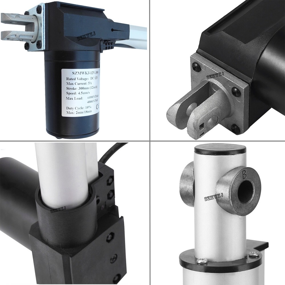 6000N Dual Axis Solar Tracker Kit &12V Linear Actuator & Wind Sensor &Controller