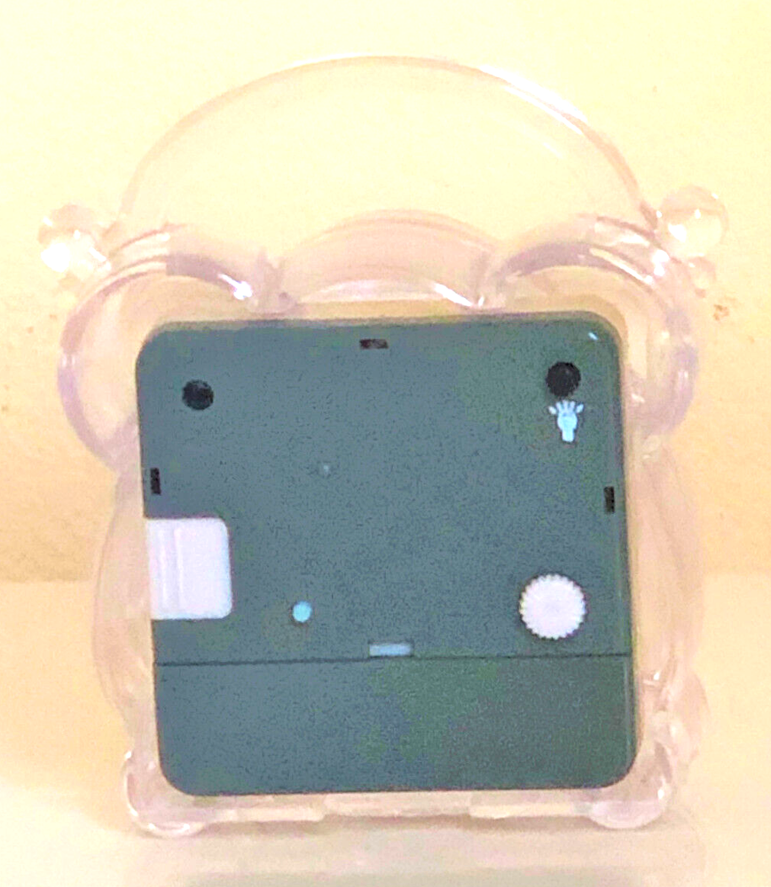 Cute Small Portable Desk Travel Light Clock