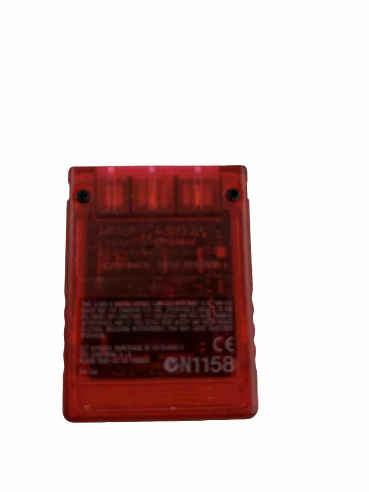 Playstation 2 Memory Card Red MagicGate free shipping