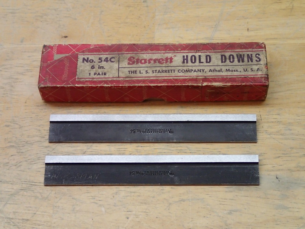 Starrett 54C Hold Downs 6 Inch User Items