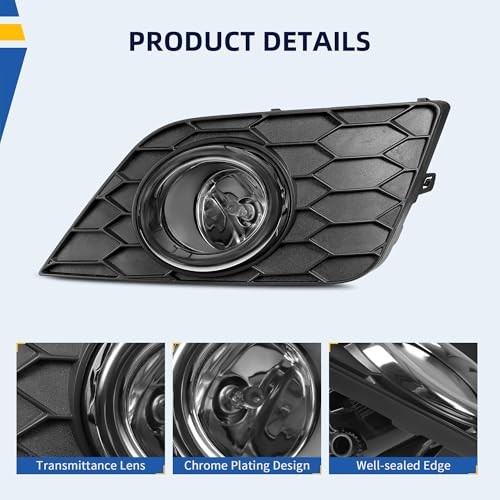 Fog Light Compatible with 2016-2019 Sentra, Fog Lamp Assemblies Replacement