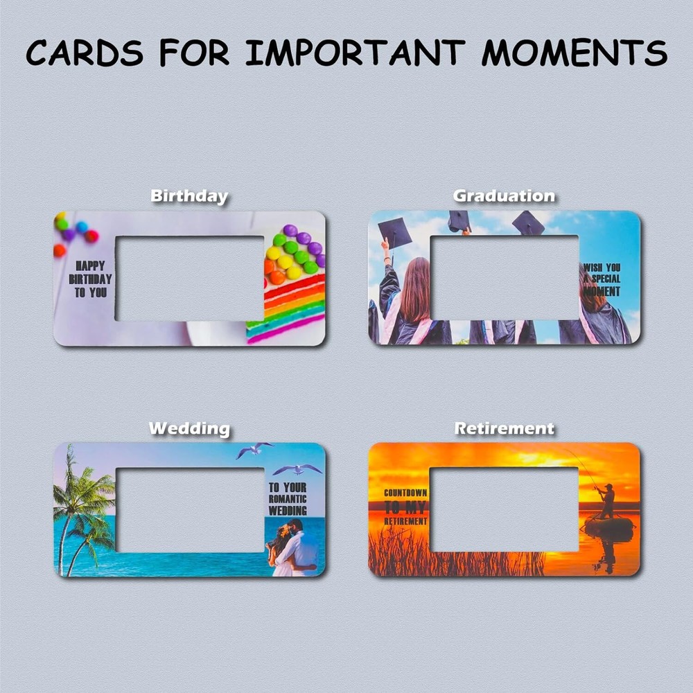 Digital 9999 Days Countdown Clock,Buzzer Alarm Reminder,Backlight Display