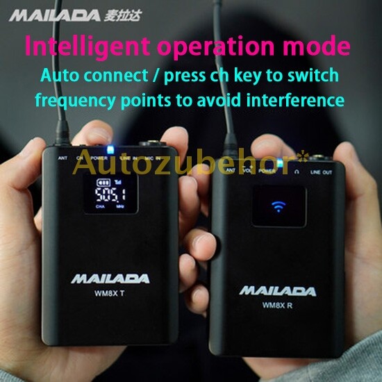 Mobile Wireless Recording Microphone For Live Broadcasting Recording Interview
