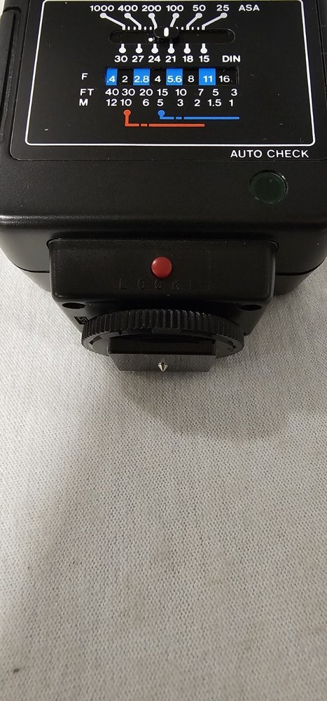 💥Vivitar 2800 Auto Thyristor Electronic Flash With Shoe Mount & Box/Manual Nice