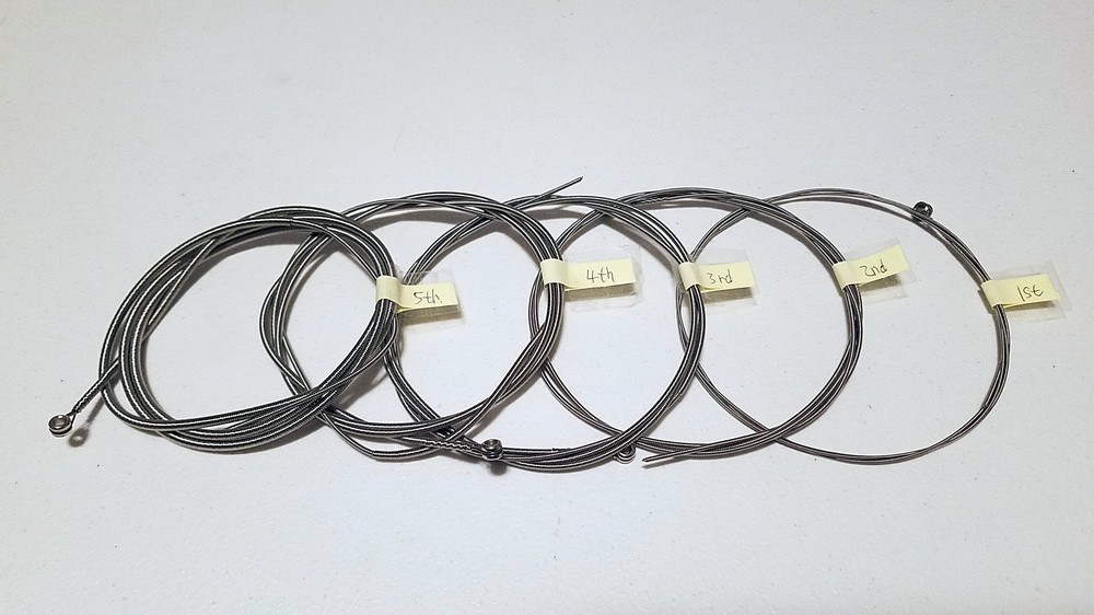 Professional Quality 5-String Bass Guitar Strings Set
