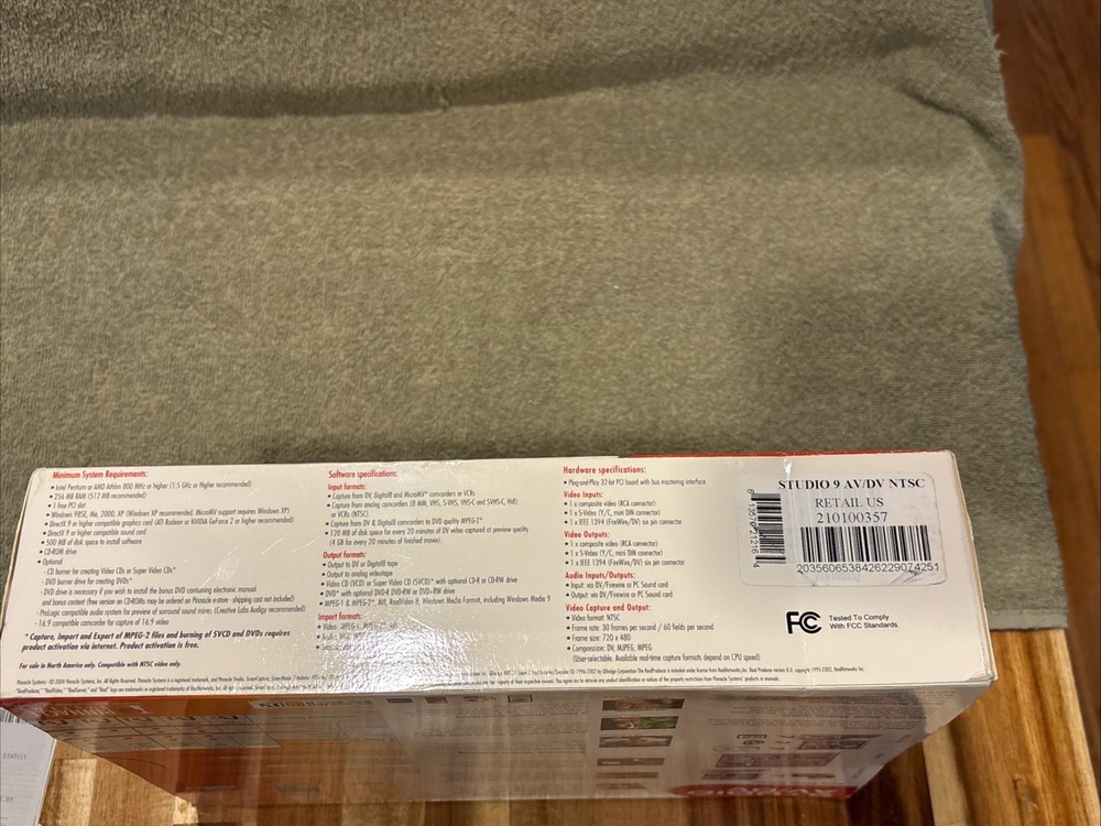 Pinnacle Studio AV/DV Deluxe Version 9