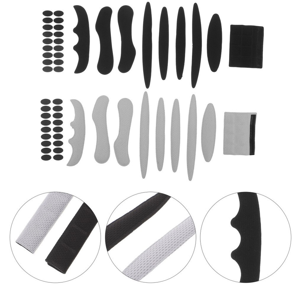 2 Sets Bicycle Pads Hardhat Cap Liner Cycling Replacement