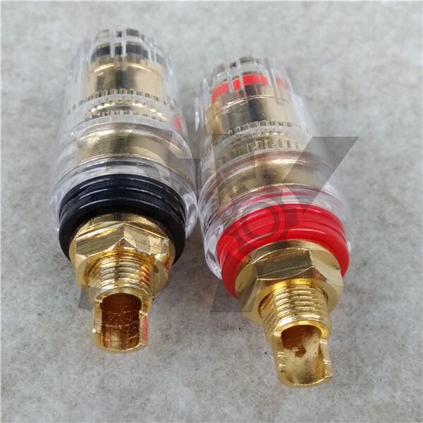 2pcs new Speaker Banana Amp Terminal Long Binding Post