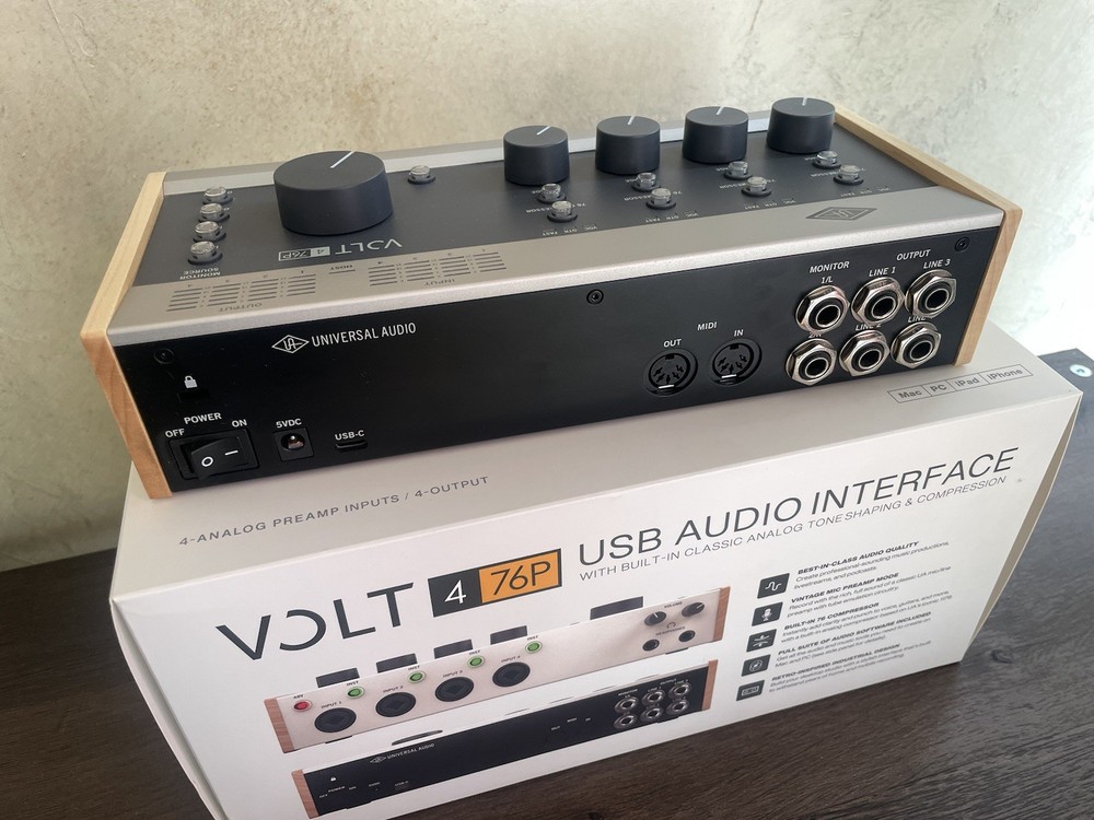 Universal Audio Volt 476P USB Audio Interface