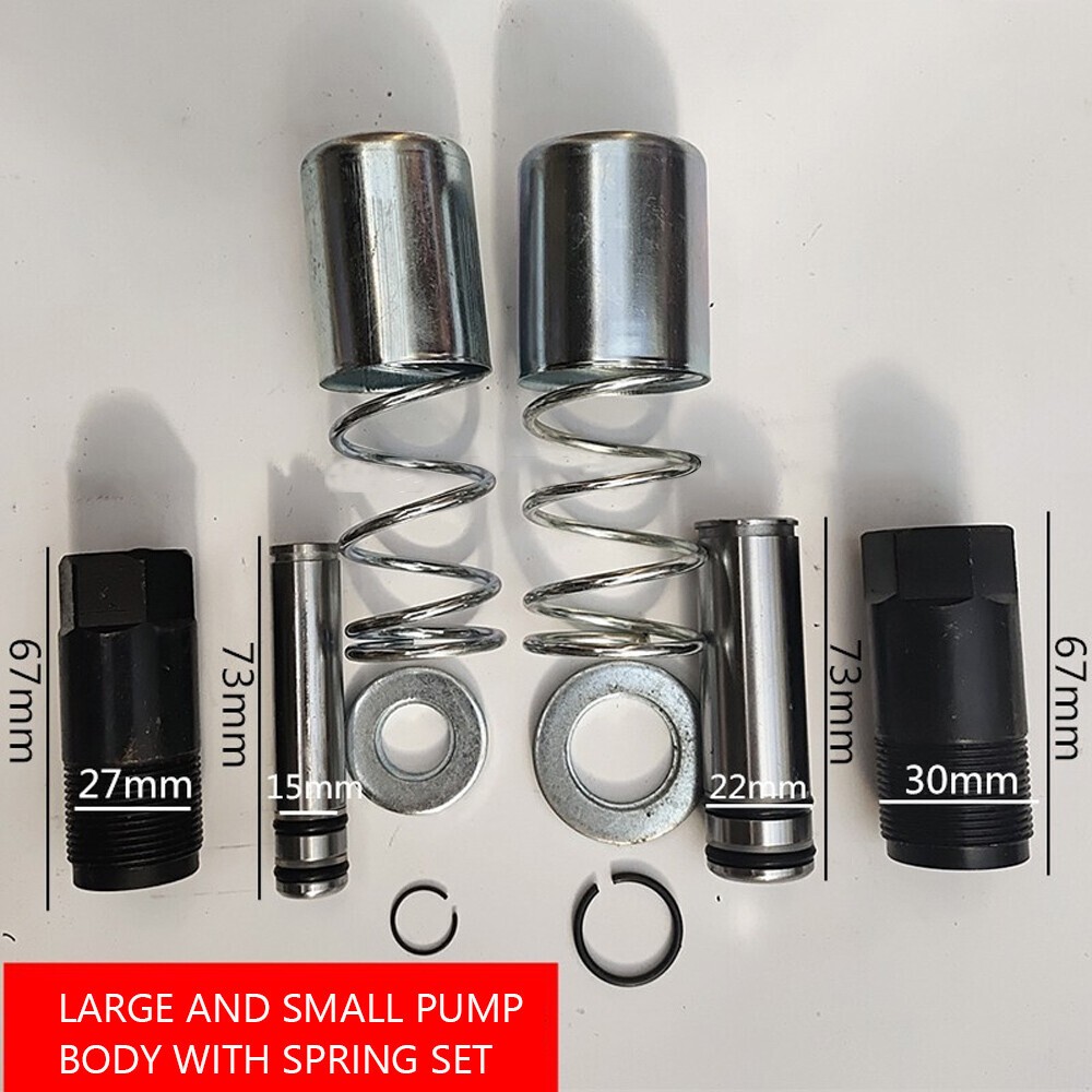 2 Set Jack Plunger Kit Horizontal Double Pump 3 Tons With Spring Jack Spare Part