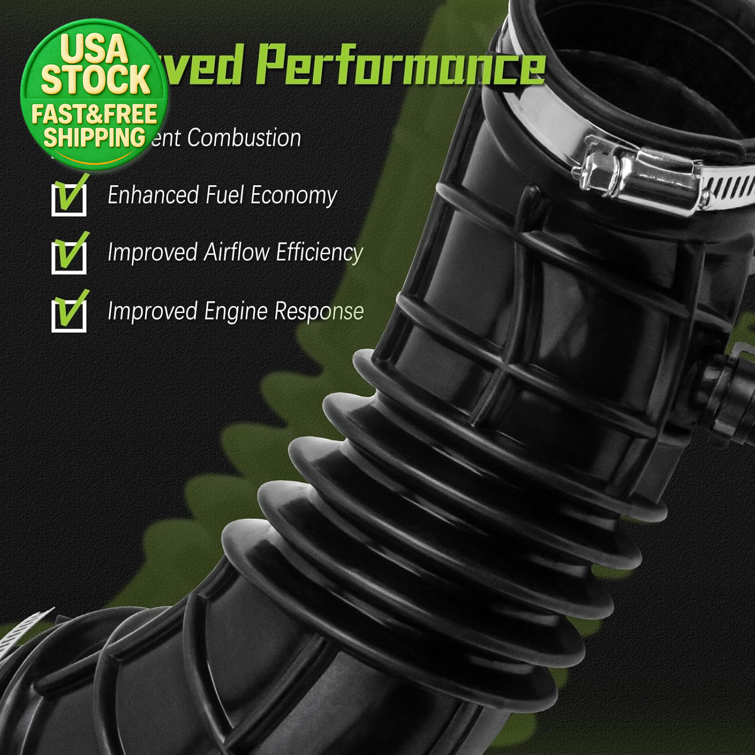 Engine Air Intake Hose Tube 17228-R40-A00 for Honda Accord 2.4L 2008-2012