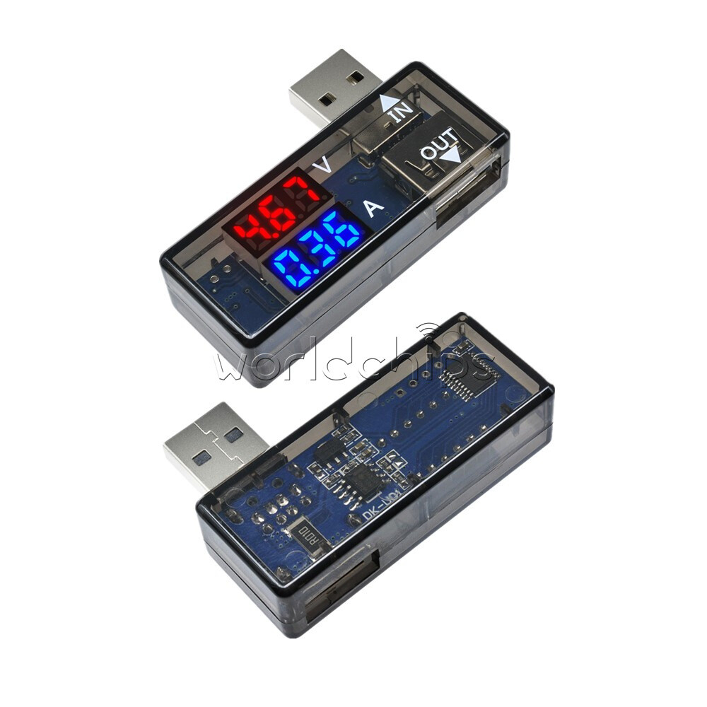 5V Digital LED Display USB Charger Current Voltage Power Detector Tester Meter