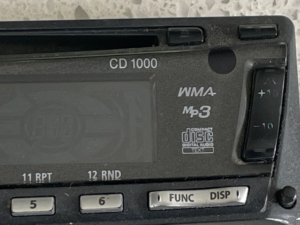 ECLIPSE CD1000 CAR STEREO FACEPLATE ONLY ECLIPSE CD1000 FACEPLATE OEM🟠