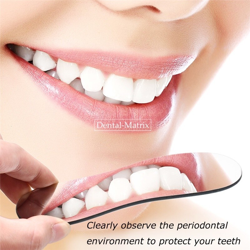 5* Dental Orthodontic Intraoral Photographic Occlusal Double-sided Glass Mirror