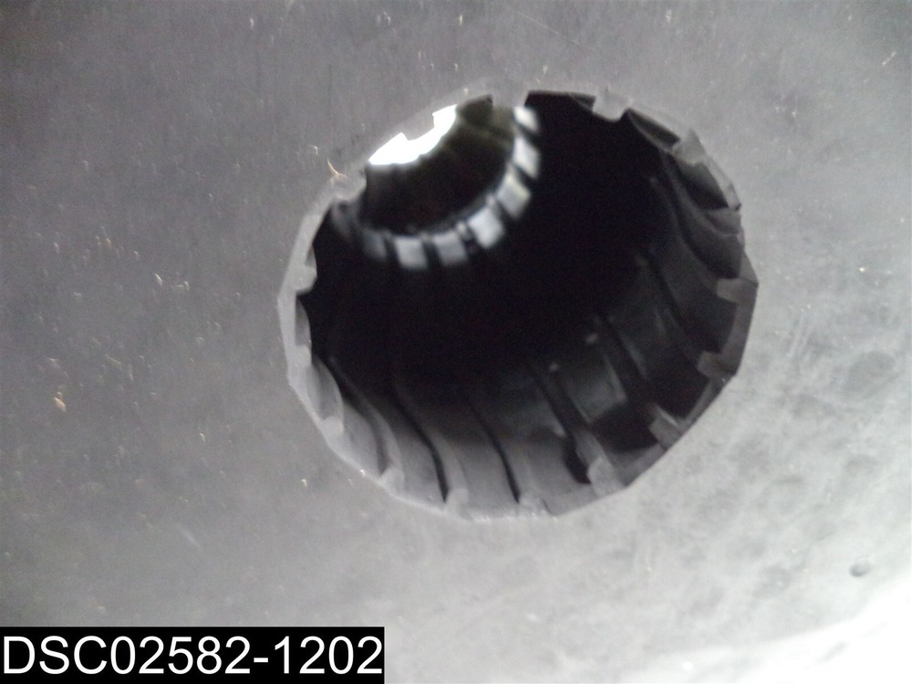 MLC11 Automann Rubber Spring 8" X 9-1/2" 2" Cut Core