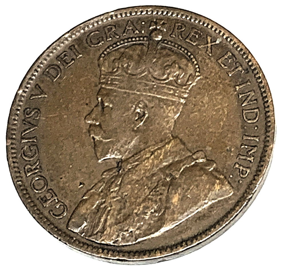 # C4349 CANADA COIN, LARGE CENT 1917